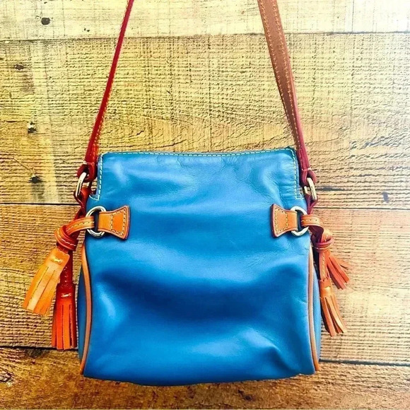 Doooney & BourkeāFlorentineĀ Leather Mini Zip Crossbody With Tassels - Picture 3 of 15